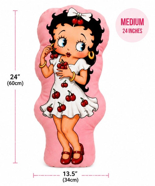 Cherry Babe Statement Pillow