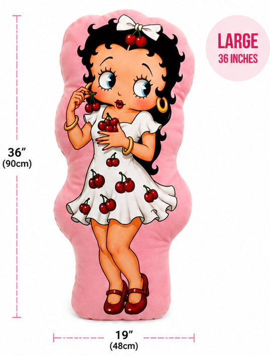 Cherry Babe Statement Pillow