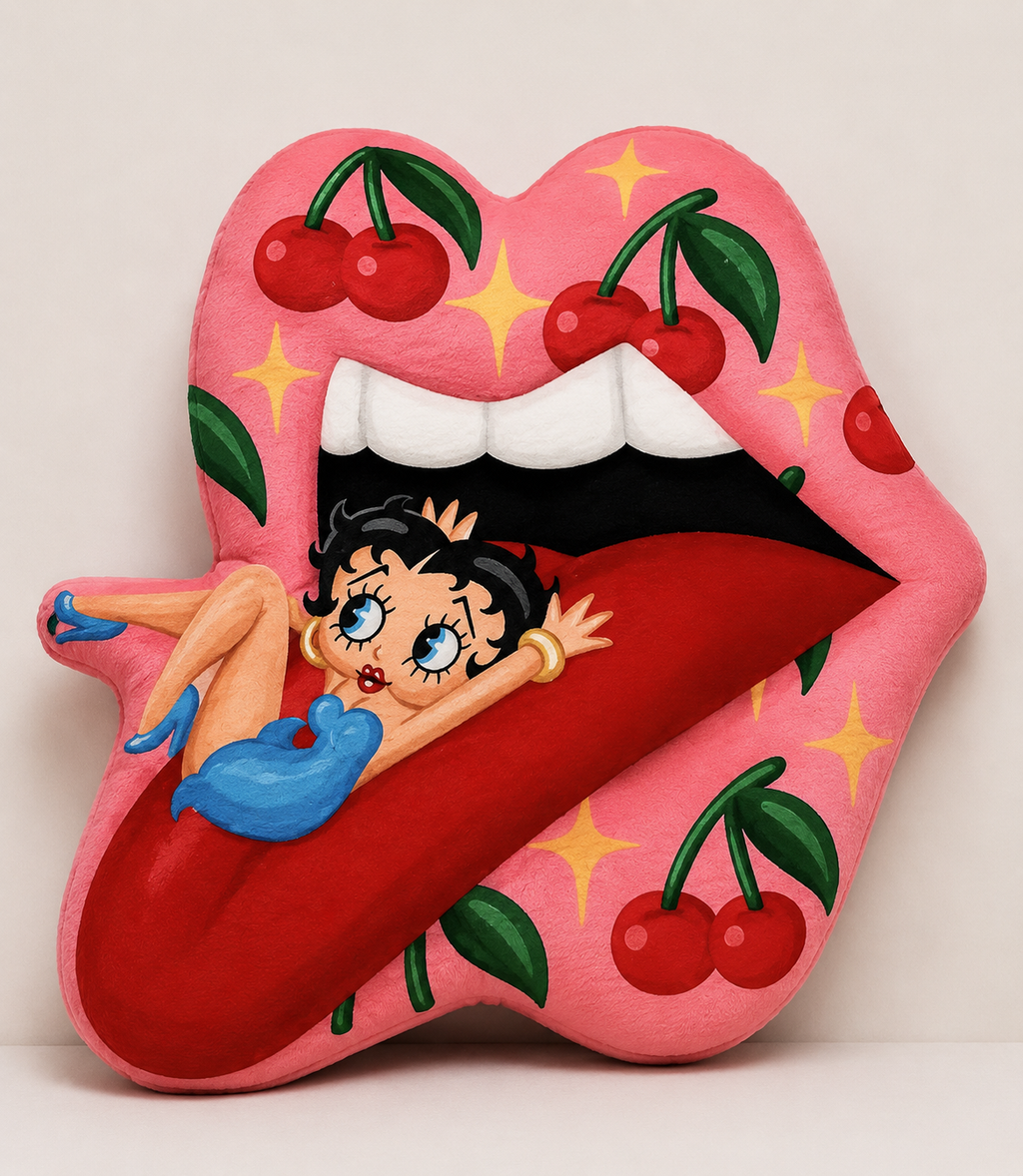Cherry Temptation Plush Pillow