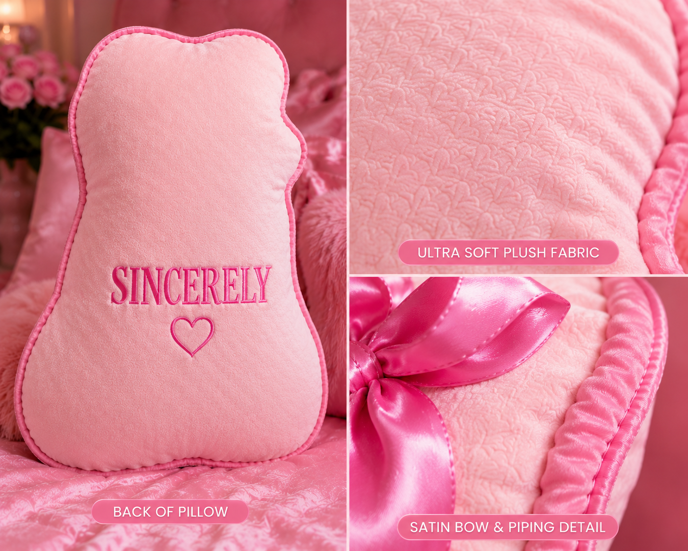 SINCERELY™ Doll Pillow